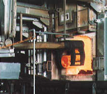 ロータリーハース式鍛造加熱炉